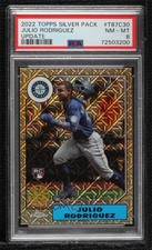 2022 Update 1987 Topps Chrome Silver Pack Series Mojo Julio Rodriguez PSA 8 o7m