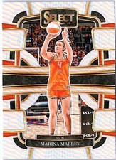 2024 Panini Select WNBA #95 Marina Mabrey Prizms Silver