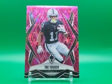 2025 Phoenix Tre Tucker #9 Pink Winter 162/299 Las Vegas Raiders