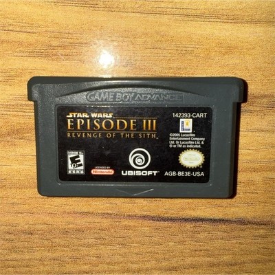 Ubisoft Star Wars Episode III Revenge of the Sith Nintendo GBA NTSC-U/C 2005