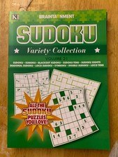 Sudoku Variety Collection Book Volume 31 (10 Sudoku game types) Fun Brain Games