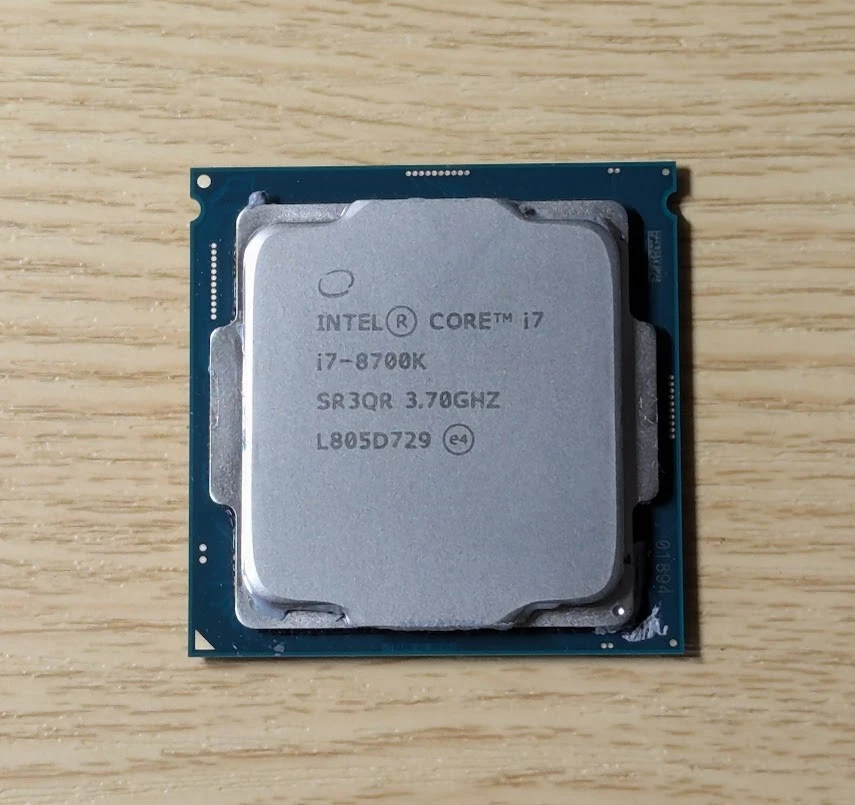 Intel Intel Core i7-8700K Processor Model Computer Processors LGA