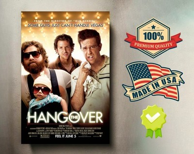 The Hangover (2009) 8x12 Metal Movie Poster   