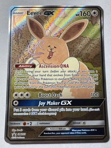 Pokémon TCG Eevee GX SM233 Full Art Promo