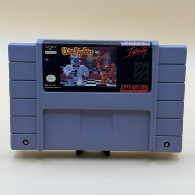 Interplay Clay Fighter Fighting Game Super Nintendo SNES 1993 NTSC-U/C
