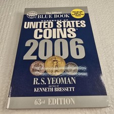 2006 Official Blue Book Handbook Of United States Coins Whitman Price Guide 63rd