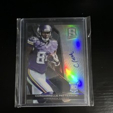 Panini 2013 Spectra Rookie Auto Cordarrelle Patterson #204 Minnesota Vikings