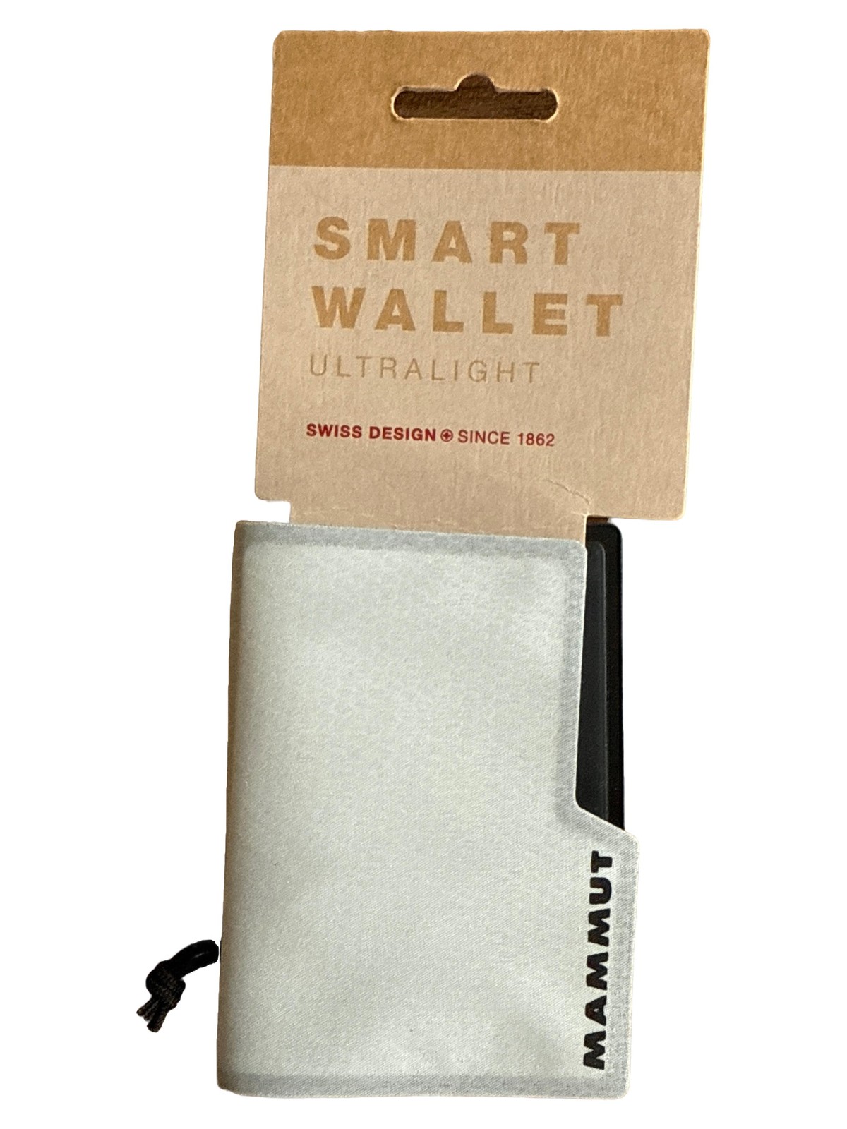 Mammut Smart Wallet Tarjetero Hombre Blanco Minimalista Exterior Poliéster