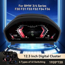 Cuadro de instrumentos LED digital tablero de instrumentos BMW serie 3 4 F30 F31 F32 F36 12,3""