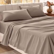 Bare Home Organic Cotton Flannel Sheet Set Twin XL 100 Cotton Double Brushed So