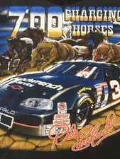 VTG 1997 Dale Earnhardt 700+ Charging Horses AOP Nascar T-Shirt Made in USA XXL