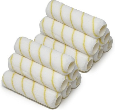 Paint Roller Covers 12-Pack 9 Inch Shedless 1/2 Inch Nap for Frame and Kit