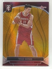 2024-25 Totally Certified YAO MING #177 MIRROR PLATINUM ORANGE #d 72/75