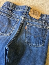 Kids Youth Levi's Regular 12 Denim Jeans with Vintage Orange Tab