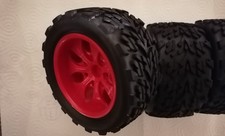 Rc Reifen 4 Stück 1/10 Graupner /HPI /Kyosho 4wd/2wd Verbrenner /Elektro