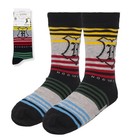 Harry Potter Hogwarts Long Socks - Size 38-45 Polycotton Adult