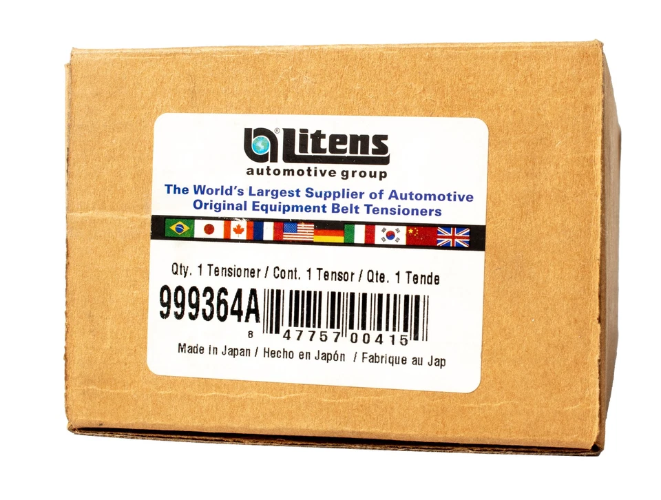 Tensor de correa de repuesto Litens para Mitsubishi Montero 2001-2006 pieza 999364A Foto 2 de 4