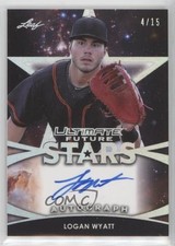 2019 Leaf Ultimate Future Stars Silver Spectrum /15 Logan Wyatt #FS-LW1 Auto 0b0