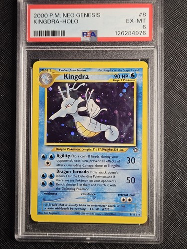 Kingdra (Unlimited) graded PSA 6 for sale on eBay