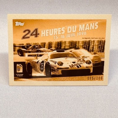 Topps Le Mans 24 Hour 2023 Gold Parallel /100 1996