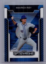 Mavrick Rizy 2025 Leaf Optichrome Baseball 1/1 Pre Production Proof