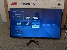 JVC Roku TV 43" Smart 2K HDR LED TV OPEN BOX