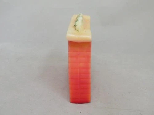 Vintage Tavern Gurley FIREPLACE Candle (RARE Night Before Christmas Set) 1940s image 6