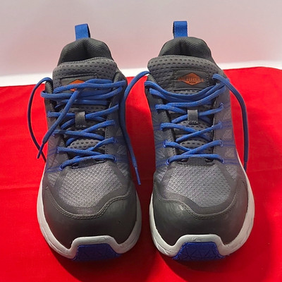 Merrell Work EH Electrical Hazard Work Shoes Gray/Blue Lace-Up Men's 10 M