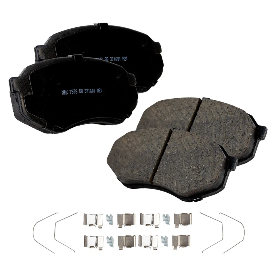 Juego Pastillas Freno Delanteras y Traseras Para Mazda 929 1988 1989 1990 1991 Foto 4 de 4