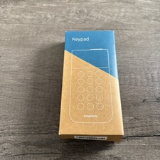 NEW SimpliSafe Home Security System Wireless Security Keypad KP3W SSKP3 - White