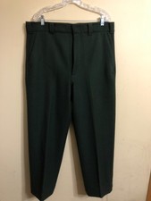 CLASSIC VTG. WOOLRICH GREEN HUNTING PANTS SIZE 38 please read all