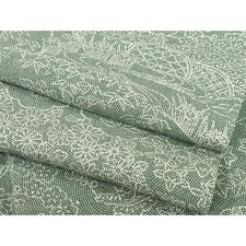 Heiwaya Kimono Edo Komon Shark Pattern Pure Silk Used Japan