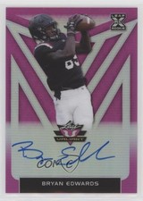 2020 Leaf Valiant Pink 11/15 Bryan Edwards #BA-BE1 Auto 00m9