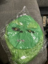 Green Grinch Santa Costume One Size Fits All Christmas Holiday