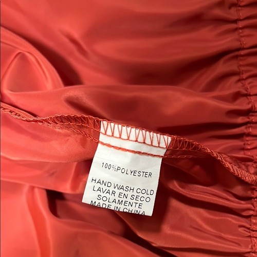 Women's Orange Hooded Jacket or dress - Picture 4 of 8