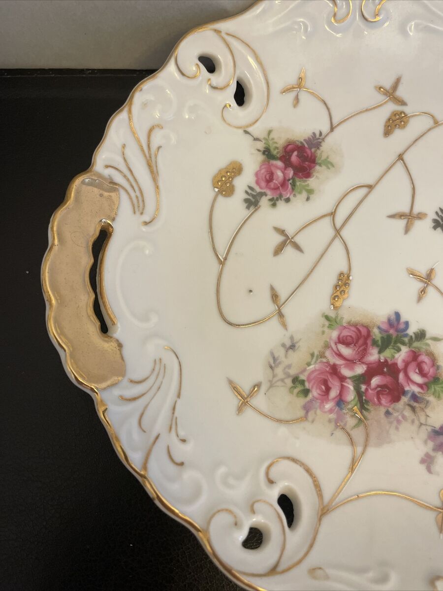 Kalk German Porcelain Plate Hand Painted 8 inch Vintage | eBay Kalk German Porcelain Plate Hand Painted 8 inch Vintage | eBay