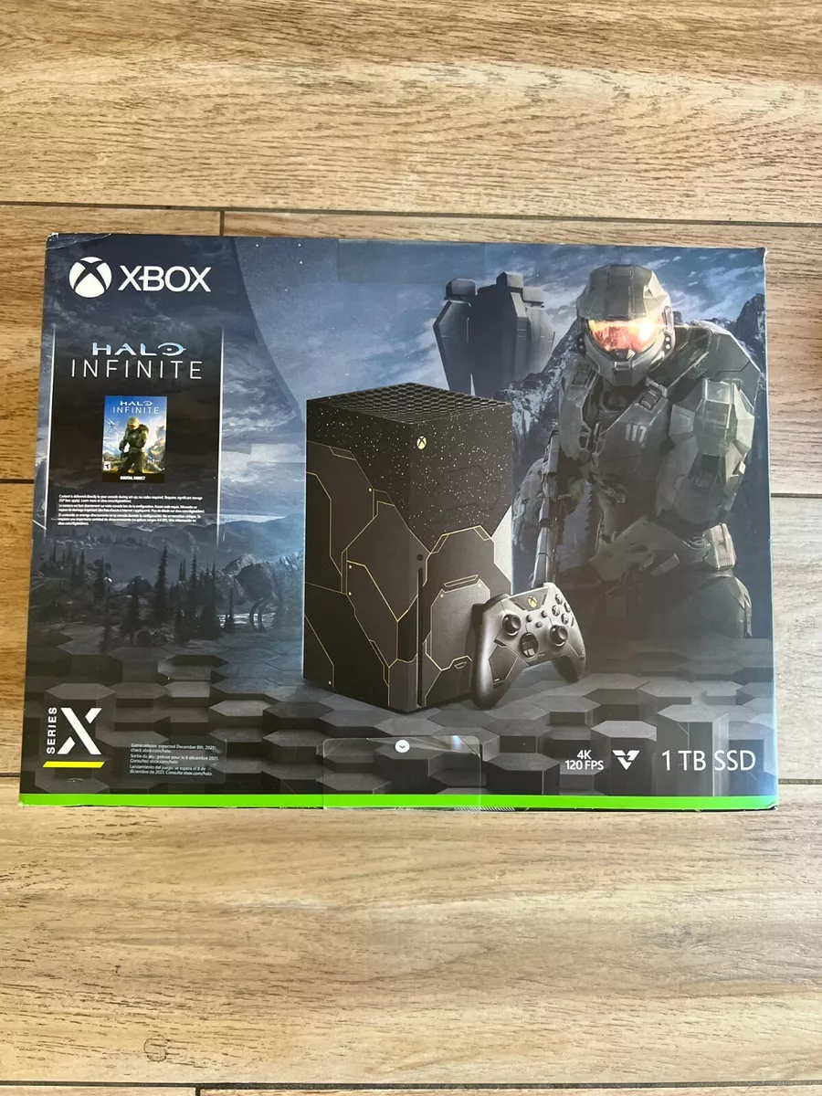 Microsoft Xbox Series X Console Halo Infinite Limited Edition Bundle