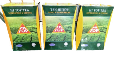 ( HALAL ) HI TOP TEA Refreshing & Strong ( 100g = 20 tea bags  X 3 packs )