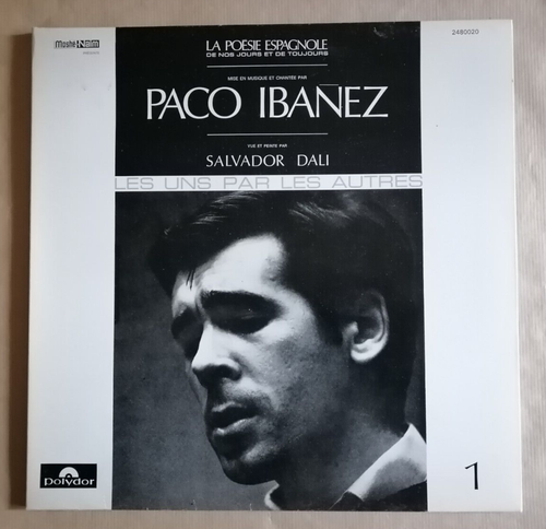 Paco Ibañez : Poésie Espagnole De Nos Jours et De Toujours 1 LP 33T DALI Vynil - 第 1/3 張圖片
