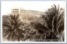Postcard RPPC Acapulco Mexico Hotel Casablanca Navarro Photo P6Q