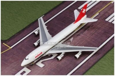 ♪︎Boeing 747-257B スイスエアー 1:400 PHENIX 1:400 Phoenix Swissair BOEING 747-200 Passenger Airplane Diecast