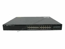 Cisco WS-C3650-24PS-L 24-Port PoE+ 3650 Switch w/ AC Power - 1 Year Warranty