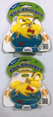 Lot of 5 Cha Chings Key Chain Coin Holder Clip On Wallet Purse NEW - Picture 2 of 6
