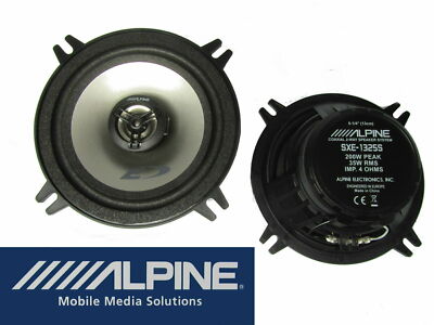 Alpine koaxial  Lautsprecher für BMW 7er E32 Bj  1986 - 1994  13 cm  200 Watt