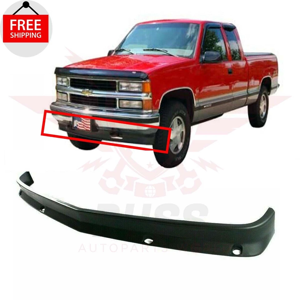 New Front Lower Valance Air Deflector Fits 1988-2000 Chevy / GMC Sierra Pickup - Imagem 4 de 4