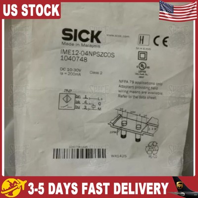 New Sick IME1204NPSZC0S 1040748 IME12-04NPSZC0S Proximity Sensor
