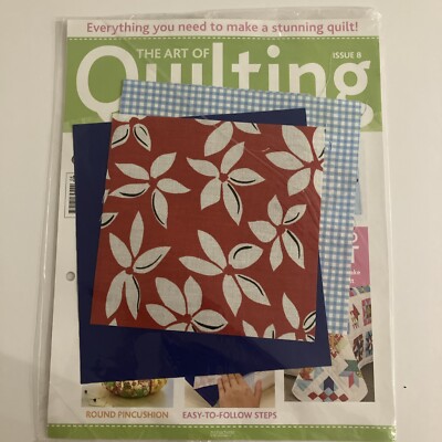 The Art of Quilting Magazine Issue 8   With Fabric Partworks Unopened Brand New
