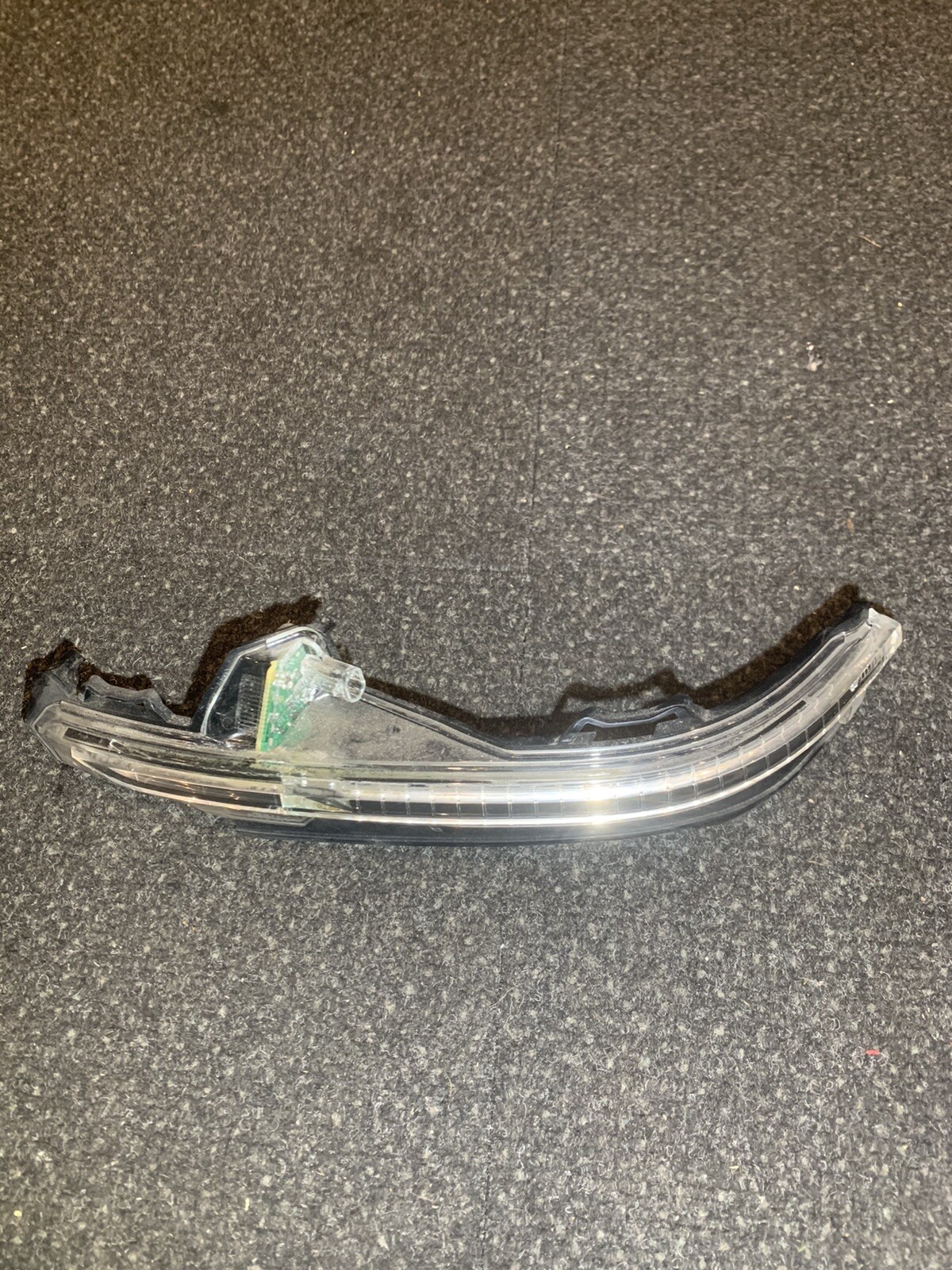 Wing Door Mirror Indicator Audi Q7 4MB 2015-> LED Clear Passenger Side Left Hand
