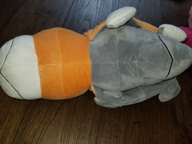 FlipaZoo Large Plush Reversible Toy Tiger & Elephant Pillow Stuffed Animal | eBay
