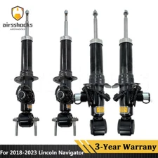 Front & Rear Shock Absorbers w/CCD Fit Lincoln Navigator Ford Expedition 2018-23